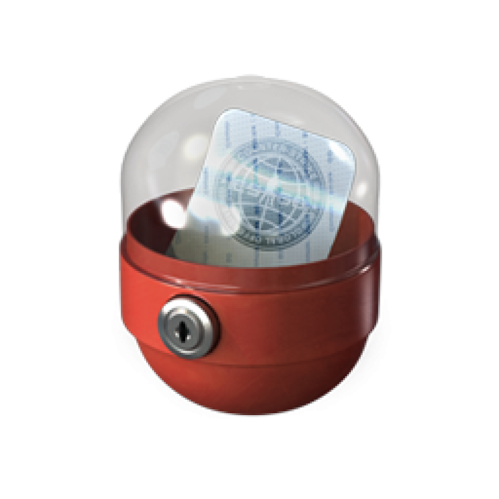 Капсула с наклейкой сообщества 1