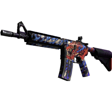 StatTrak™ M4A4 | 龍王 (Король драконов) (После полевых испытаний)