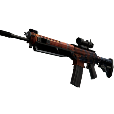 StatTrak™ SG 553 | Близкая опасность (Прямо с завода)