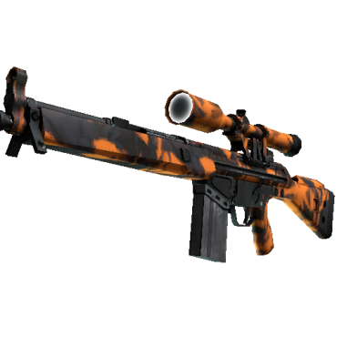 StatTrak™ G3SG1 | Оранжевые осколки (Прямо с завода)