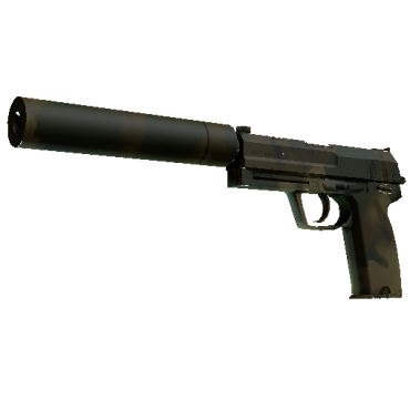 USP-S | Лесные листья (Немного поношенное)